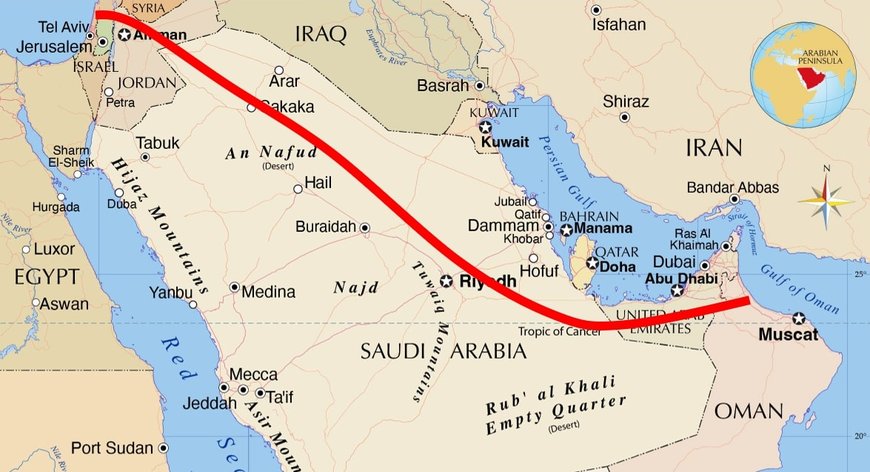 Vers une connexion ferroviaire Oman-Méditerranée ?